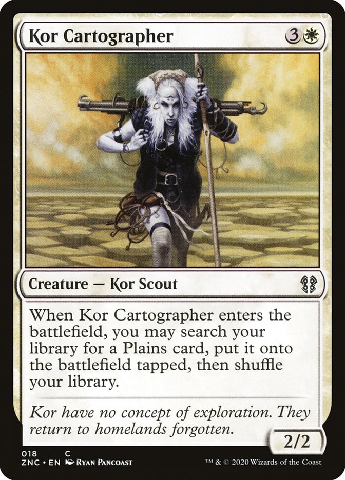 Kor Cartographer [Zendikar Rising Commander] | Local Legends