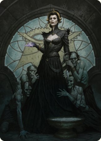 Liliana of the Veil Art Card [Dominaria United Art Series] | Local Legends