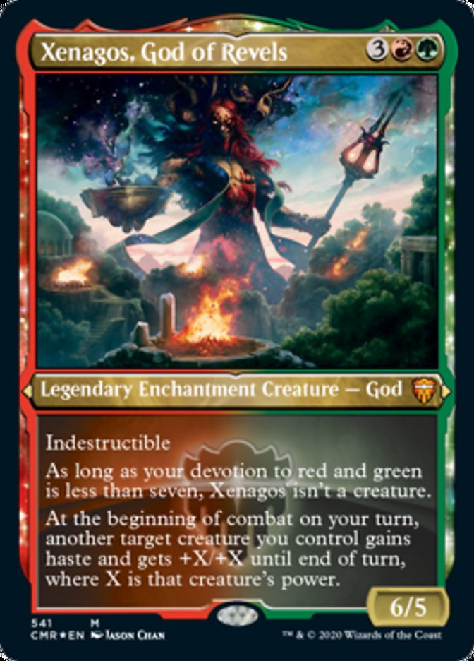 Xenagos, God of Revels (Etched) [Commander Legends] | Local Legends
