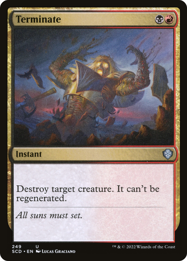 Terminate [Starter Commander Decks] | Local Legends