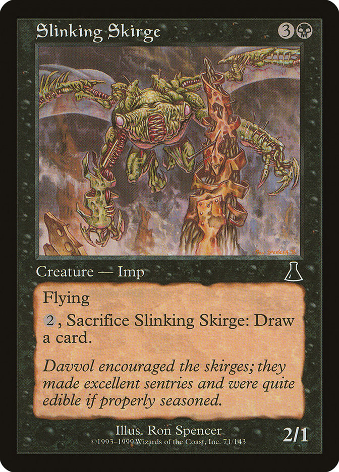 Slinking Skirge [Urza's Destiny] | Golgari Games