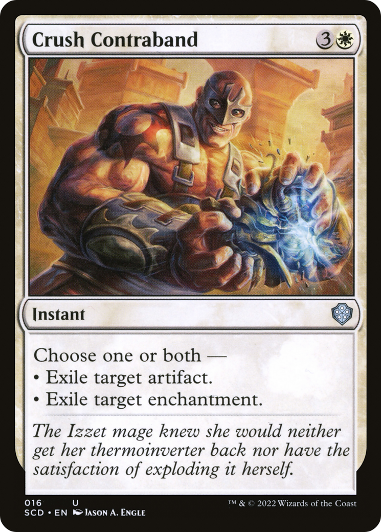 Crush Contraband [Starter Commander Decks] | Local Legends