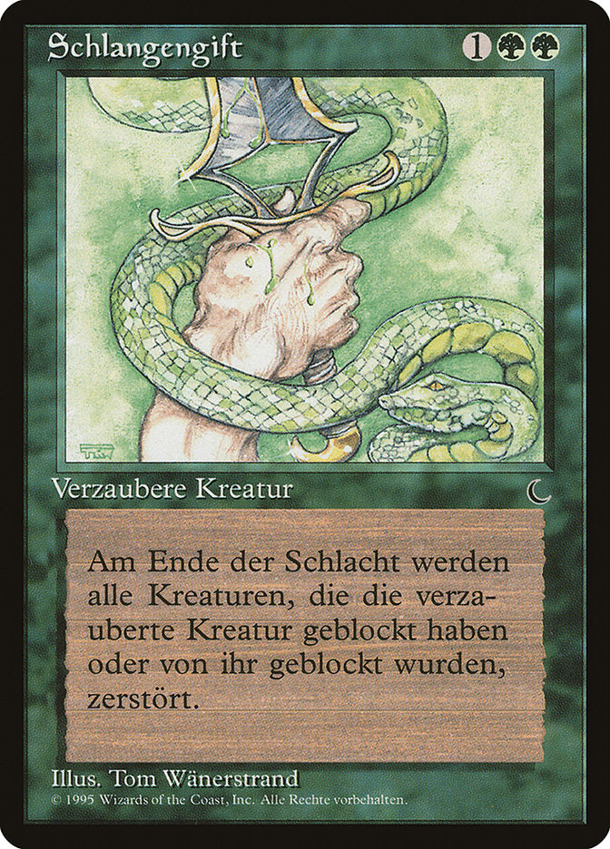 Venom (German) - "Schlangengift" [Renaissance] | Golgari Games