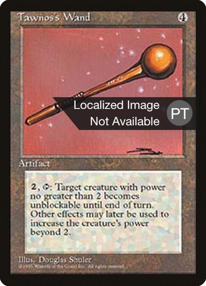Tawnos's Wand [Fourth Edition (Foreign Black Border)] | Local Legends