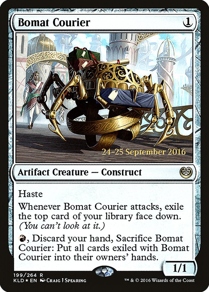 Bomat Courier [Kaladesh Prerelease Promos] | Golgari Games