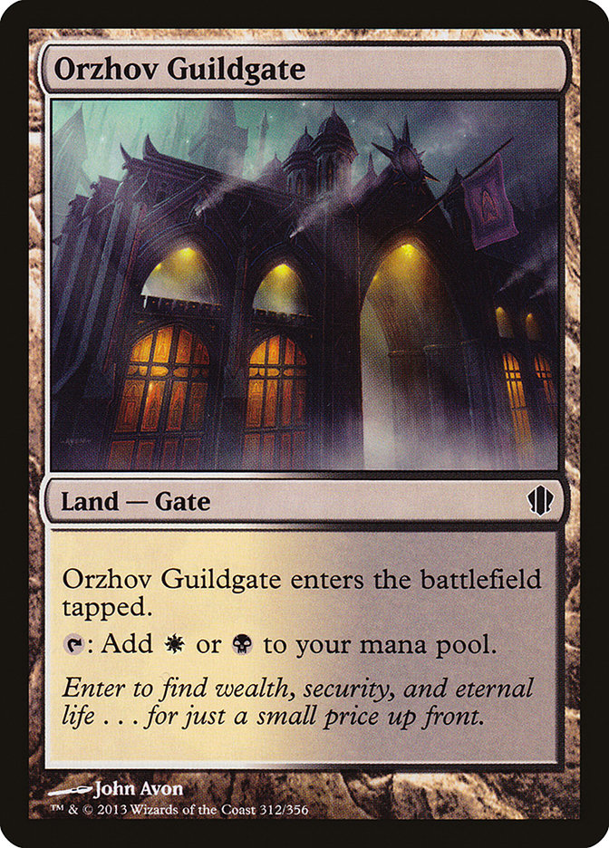 Orzhov Guildgate [Commander 2013] | Golgari Games