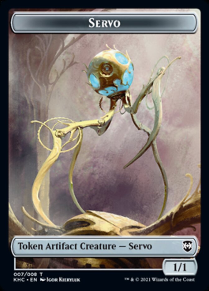 Servo Token [Kaldheim Commander Tokens] | Local Legends