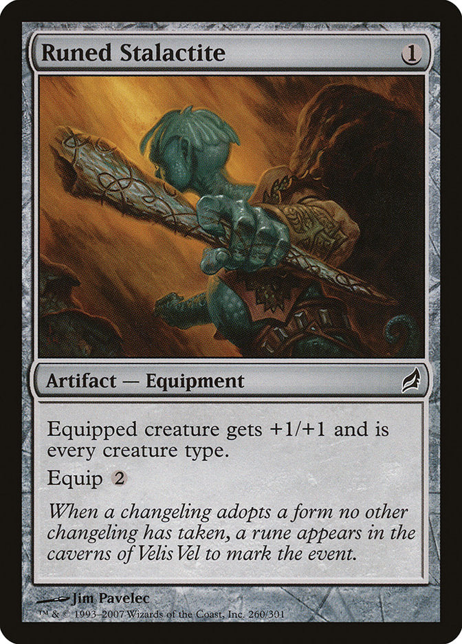 Runed Stalactite [Lorwyn] | Local Legends