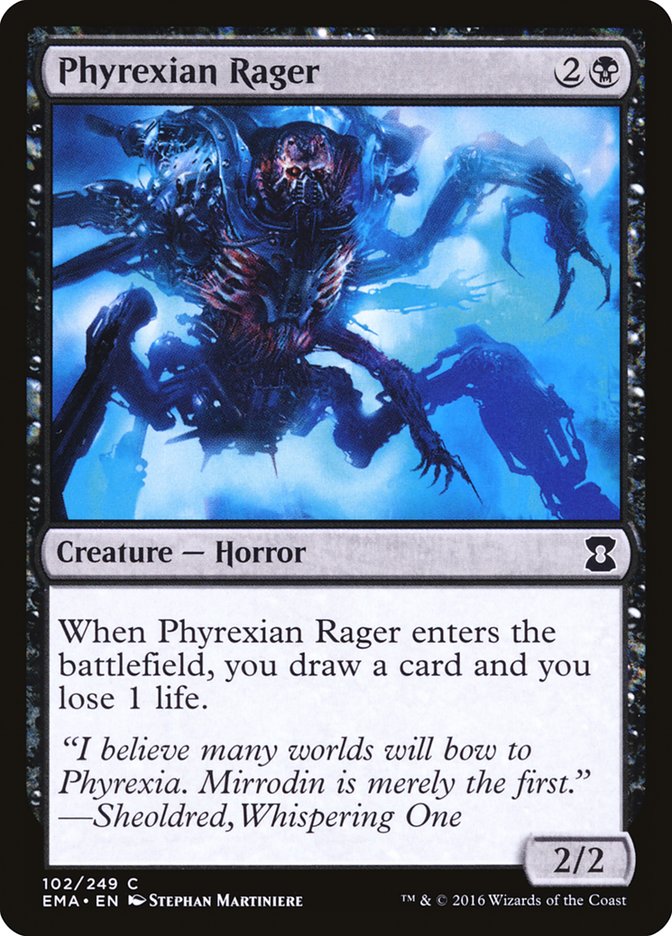 Phyrexian Rager [Eternal Masters] | Golgari Games