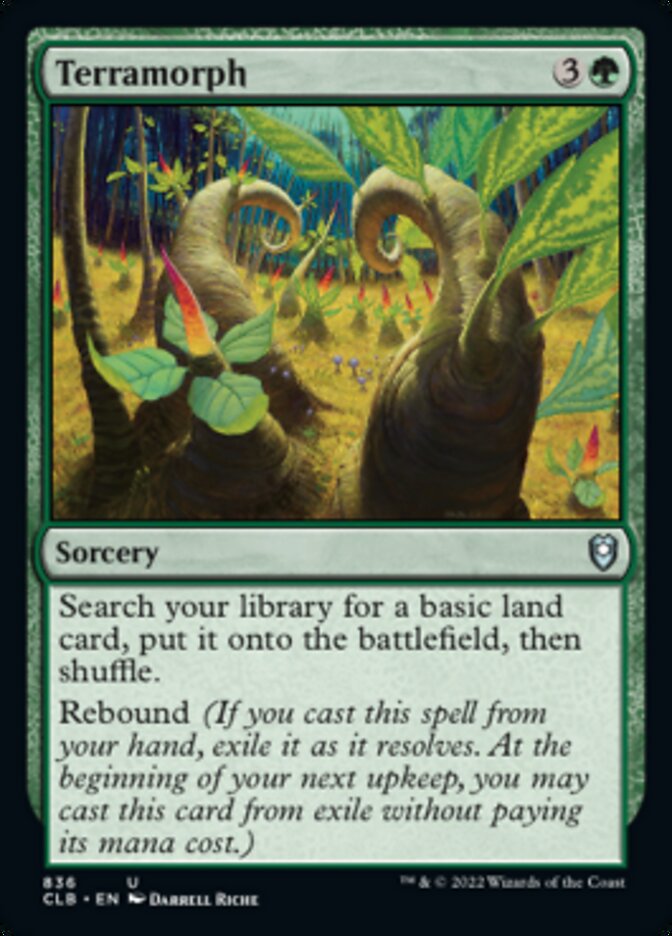 Terramorph [Commander Legends: Battle for Baldur's Gate] | Local Legends
