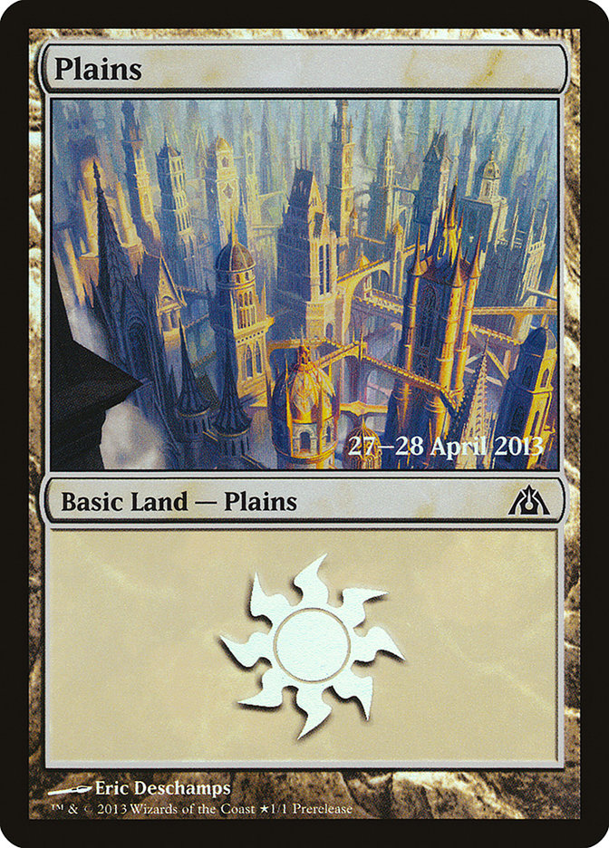 Plains (157) [Dragon's Maze Prerelease Promos] | Local Legends