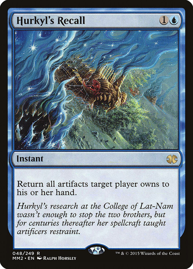 Hurkyl's Recall [Modern Masters 2015] | Local Legends