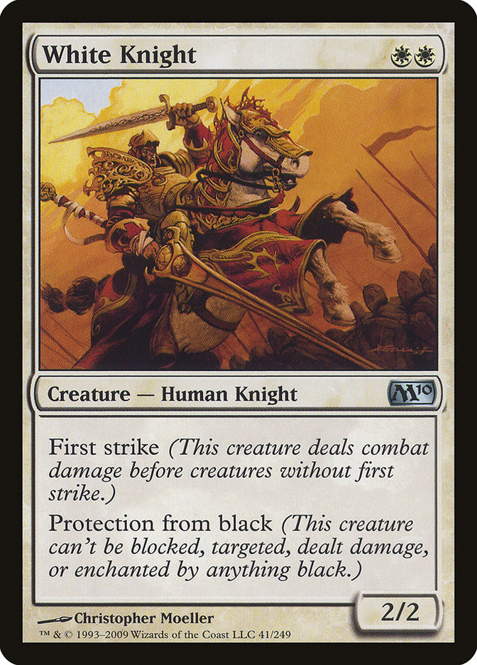 White Knight [Magic 2010] | Golgari Games