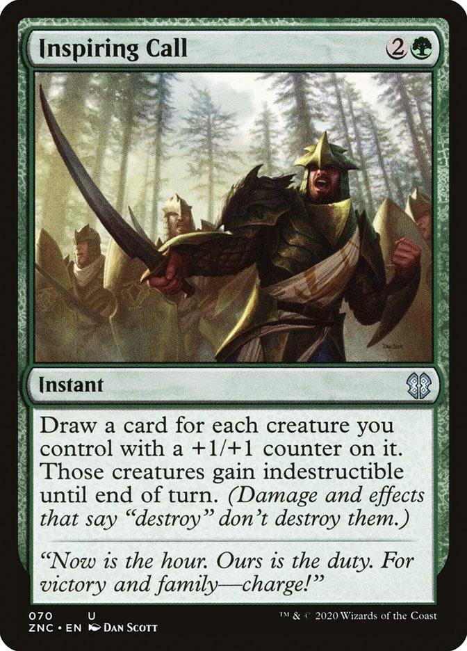 Inspiring Call [Zendikar Rising Commander] | Local Legends