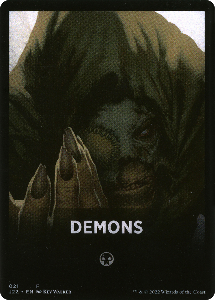 Demons Theme Card [Jumpstart 2022 Front Cards] | Local Legends