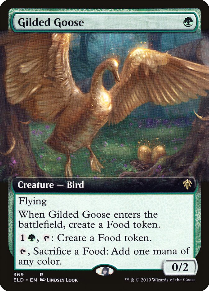Gilded Goose (Extended Art) [Throne of Eldraine] | Local Legends