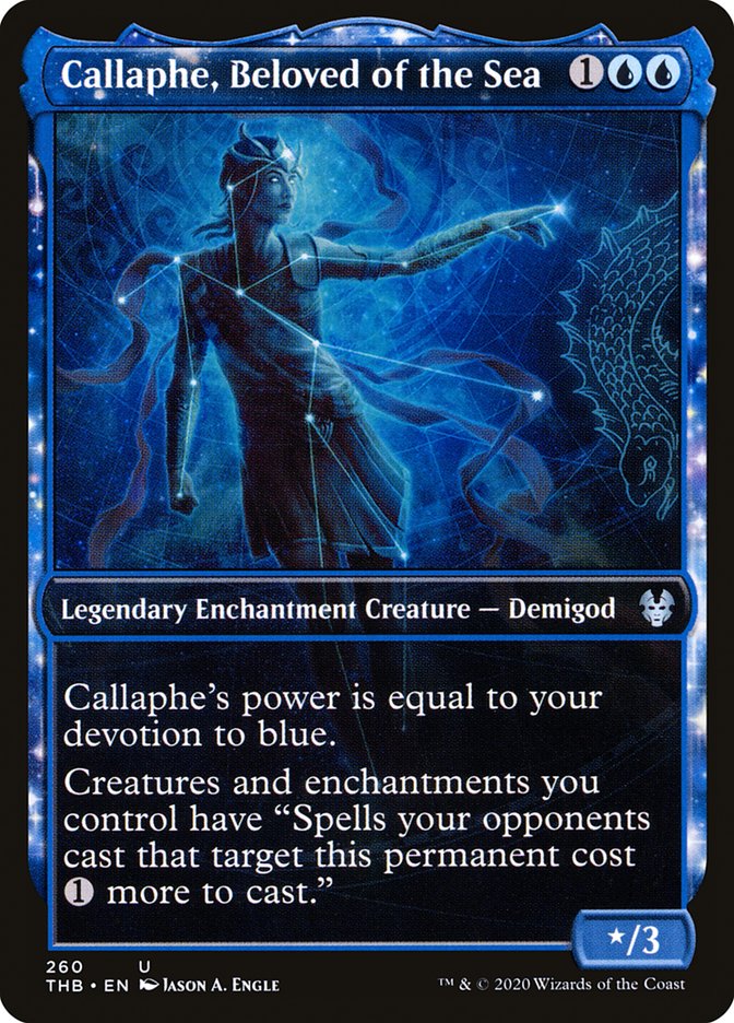 Callaphe, Beloved of the Sea (Showcase) [Theros Beyond Death] | Golgari Games