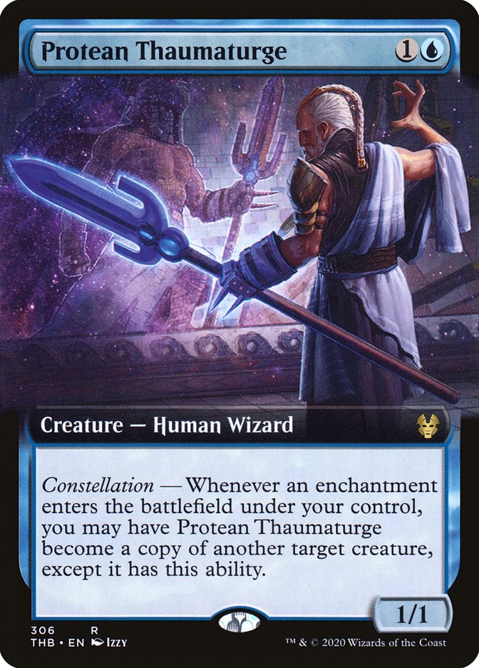 Protean Thaumaturge (Extended Art) [Theros Beyond Death] | Local Legends