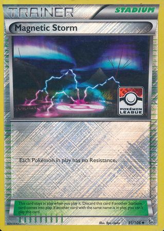 Magnetic Storm (91/106) (League Promo) [XY: Flashfire] | Golgari Games