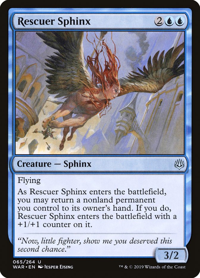 Rescuer Sphinx [War of the Spark] | Local Legends