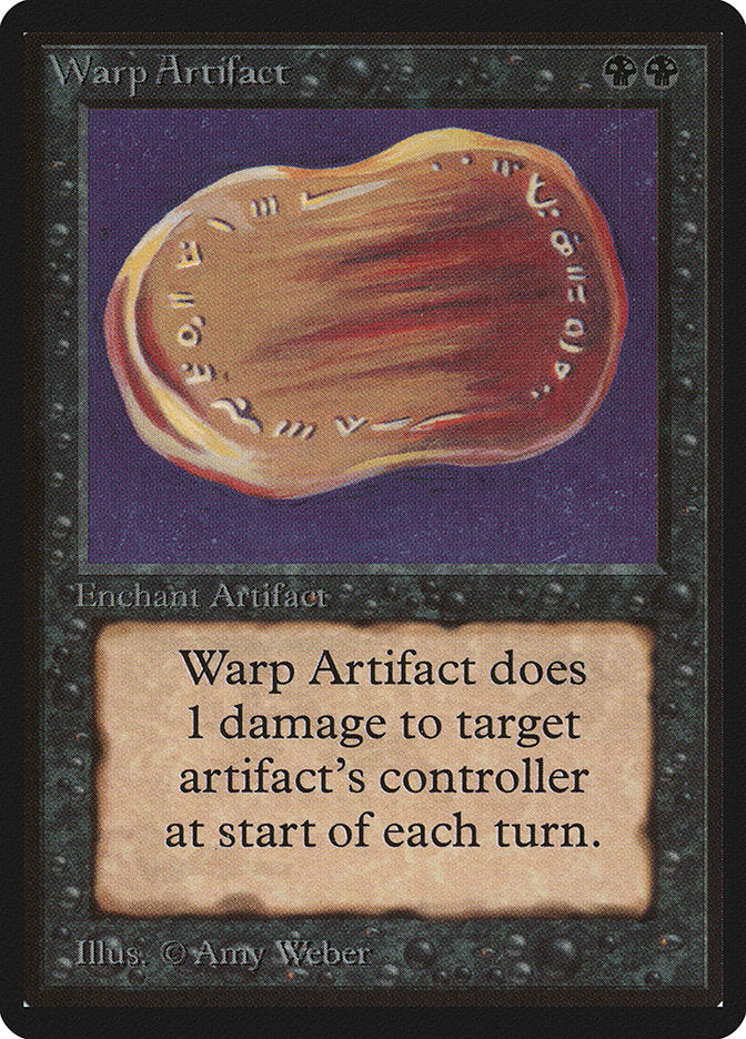 Warp Artifact [Beta Edition] | Golgari Games