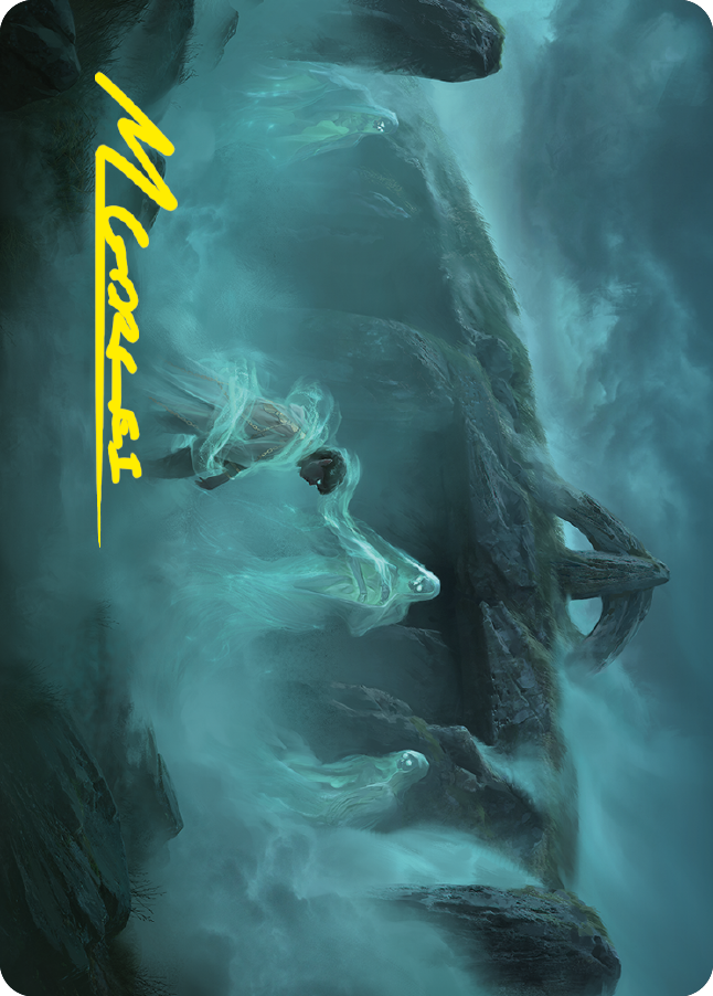 Fog on the Barrow-Downs Art Card (Gold-Stamped Signature) [The Lord of the Rings: Tales of Middle-earth Art Series] | Local Legends