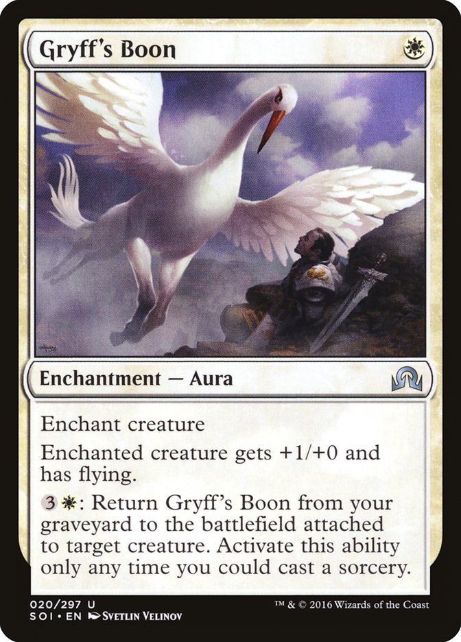 Gryff's Boon [Shadows over Innistrad] | Local Legends