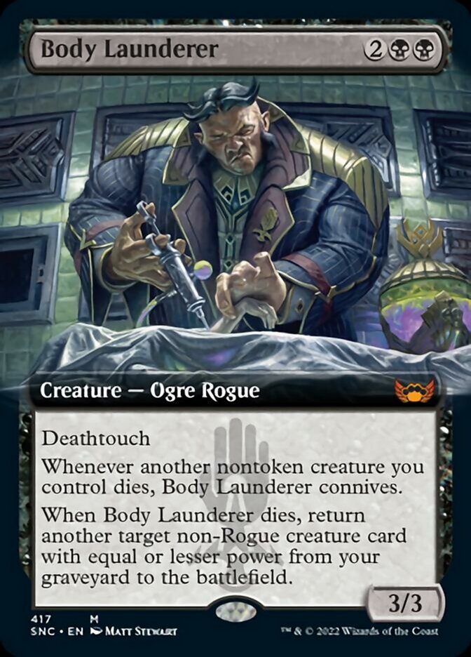 Body Launderer (Extended Art) [Streets of New Capenna] | Golgari Games