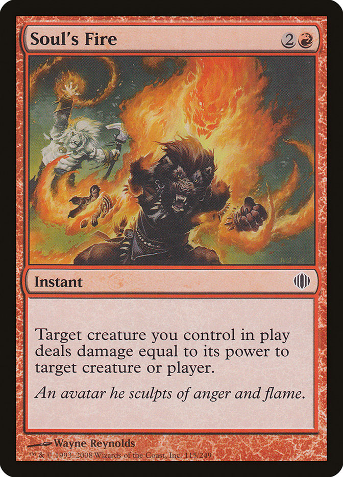 Soul's Fire [Shards of Alara] | Local Legends