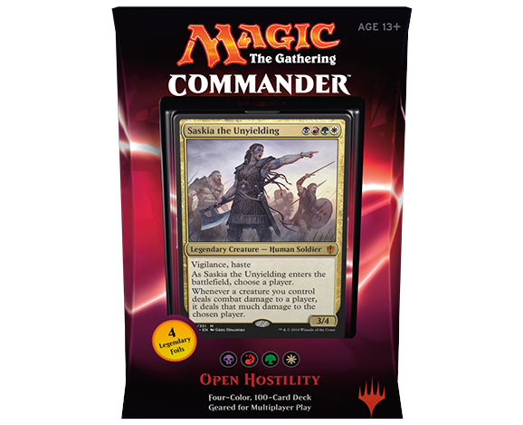 Commander 2016 - Commander Deck (Open Hostility) | Local Legends