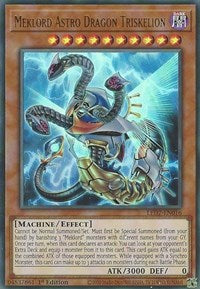 Meklord Astro Dragon Triskelion [LED7-EN016] Ultra Rare | Golgari Games