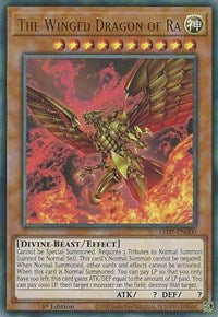 The Winged Dragon of Ra (Alternate Art) [LED7-EN000] Ultra Rare | Golgari Games