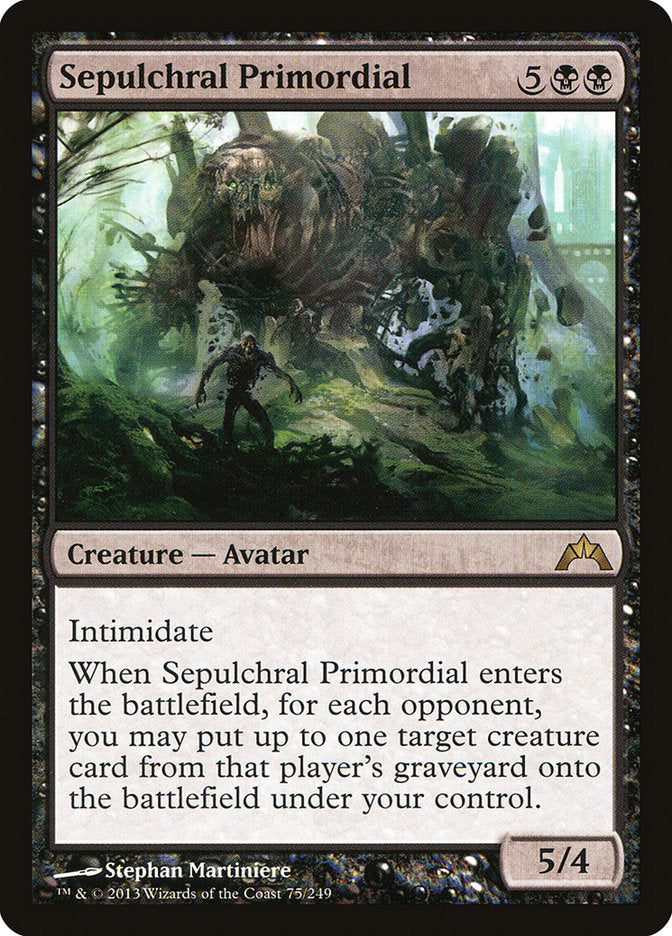 Sepulchral Primordial [Gatecrash] | Golgari Games