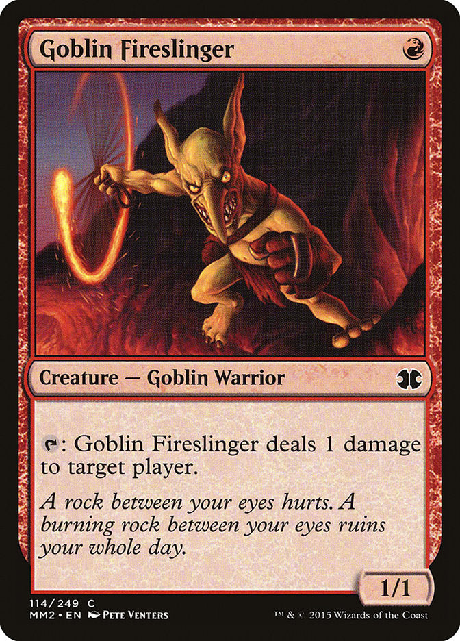 Goblin Fireslinger [Modern Masters 2015] | Local Legends