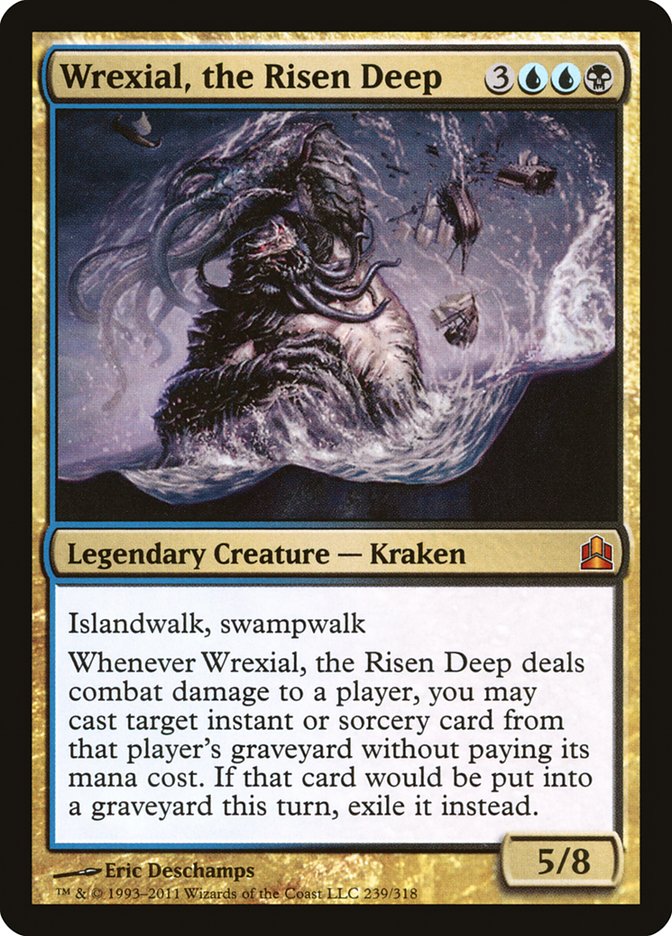 Wrexial, the Risen Deep [Commander 2011] | Golgari Games