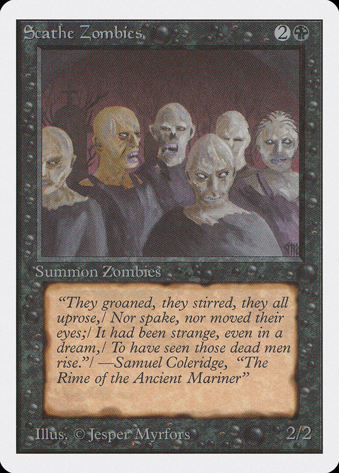 Scathe Zombies [Unlimited Edition] | Golgari Games