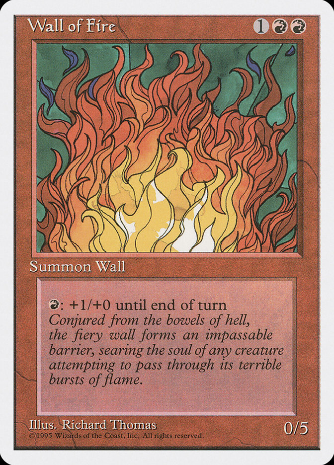 Wall of Fire [Fourth Edition] | Local Legends