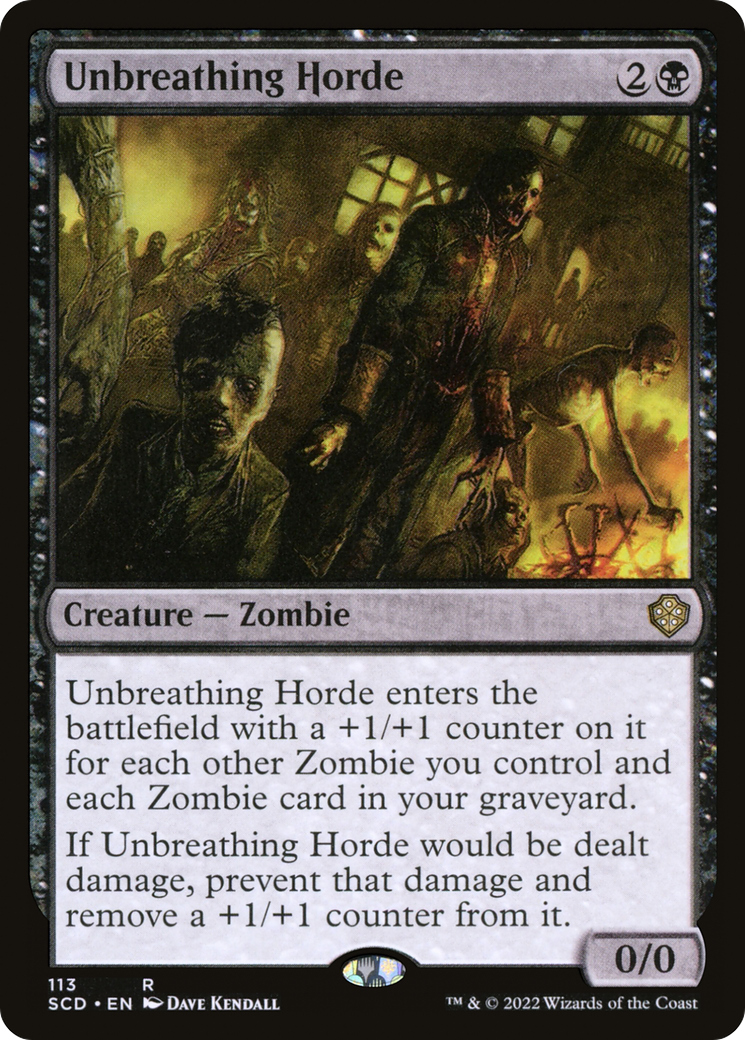 Unbreathing Horde [Starter Commander Decks] | Local Legends