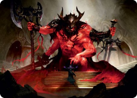 Awaken the Blood Avatar Art Card [Strixhaven: School of Mages Art Series] | Local Legends