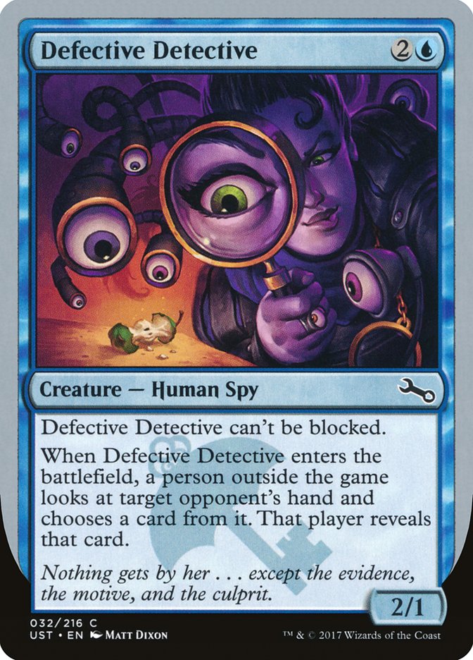 Defective Detective [Unstable] | Golgari Games