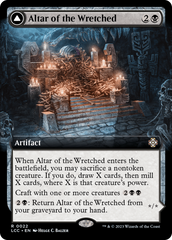 Altar of the Wretched // Wretched Bonemass (Extended Art) [The Lost Caverns of Ixalan Commander] | Local Legends