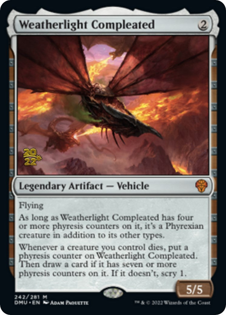 Weatherlight Compleated [Dominaria United Prerelease Promos] | Golgari Games