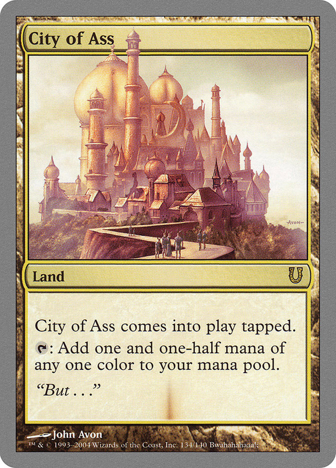 City of Ass [Unhinged] | Local Legends