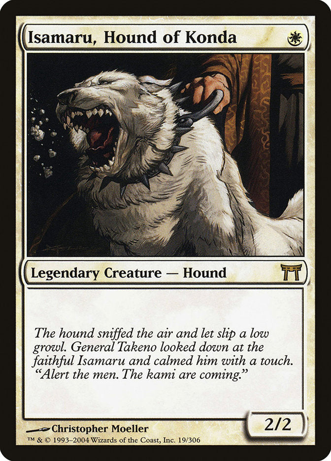 Isamaru, Hound of Konda [Champions of Kamigawa] | Local Legends