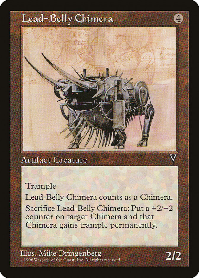 Lead-Belly Chimera [Visions] | Golgari Games