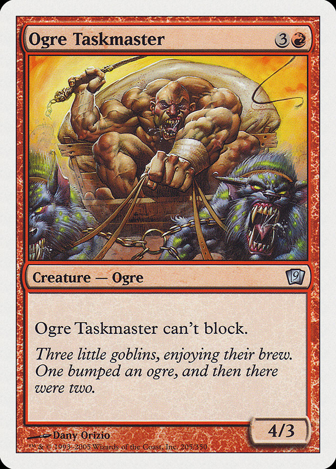 Ogre Taskmaster [Ninth Edition] | Local Legends