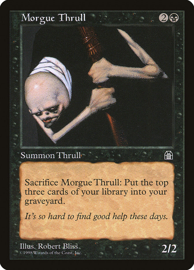 Morgue Thrull [Stronghold] | Golgari Games