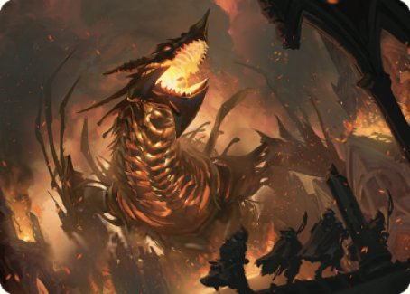 The Fall of Kroog Art Card [The Brothers' War Art Series] | Golgari Games