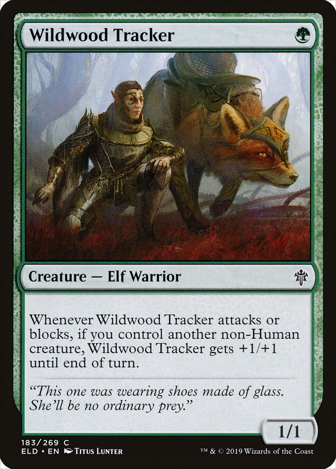 Wildwood Tracker [Throne of Eldraine] | Golgari Games