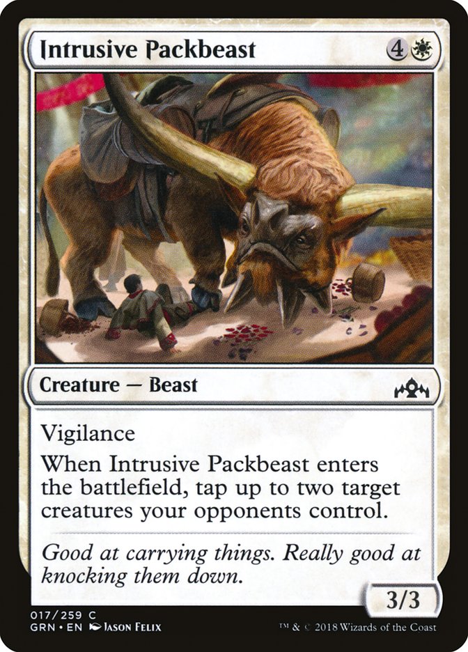 Intrusive Packbeast [Guilds of Ravnica] | Golgari Games